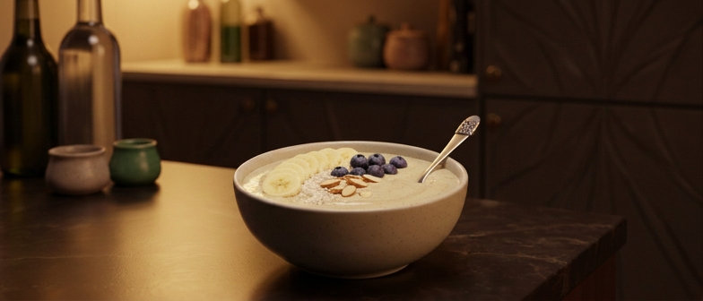 Vanilla CocoaDreams Night Smoothie Bowl