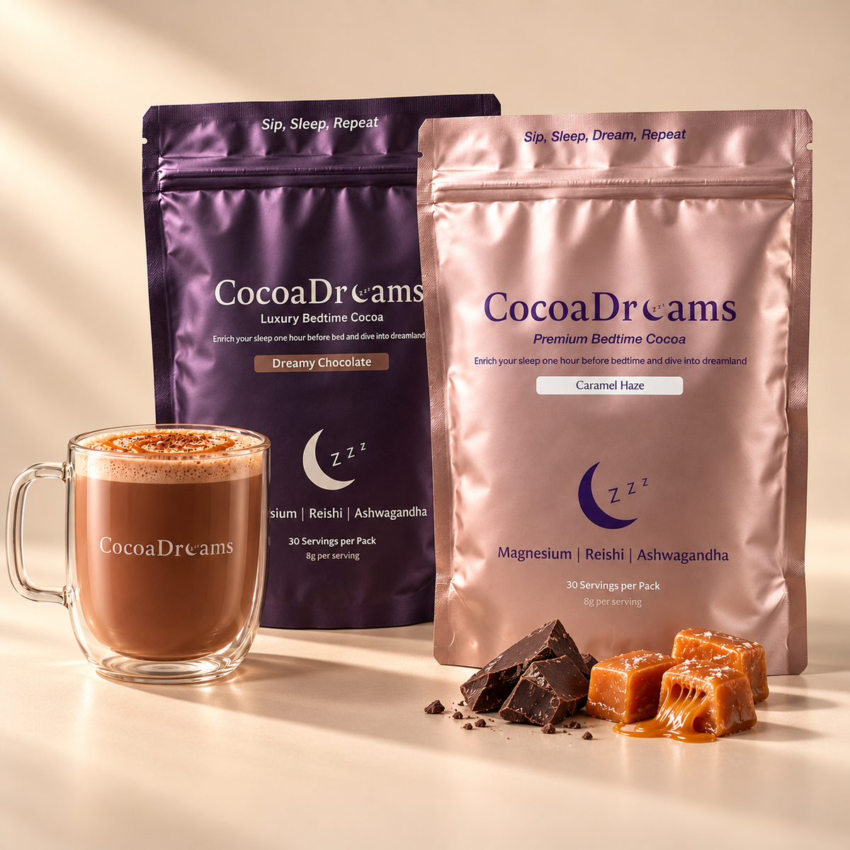 Caramel + Chocolate